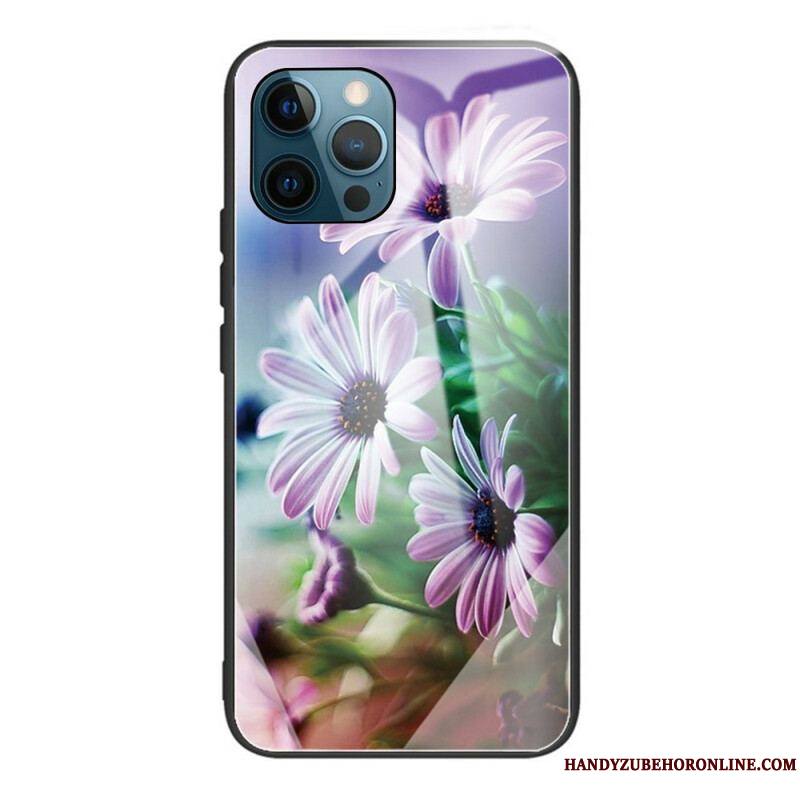 Coque iPhone 13 Pro Verre Trempé Fleurs Réalistes