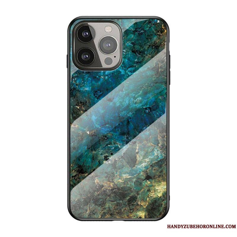 Coque iPhone 13 Pro Verre Trempé Marble Colors