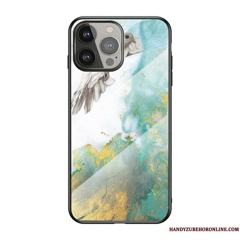 Coque iPhone 13 Pro Verre Trempé Marble Colors