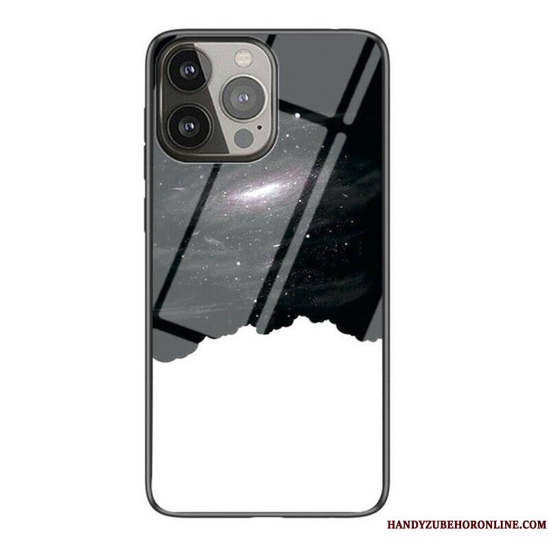 Coque iPhone 13 Pro Verre Trempé Starry Sky