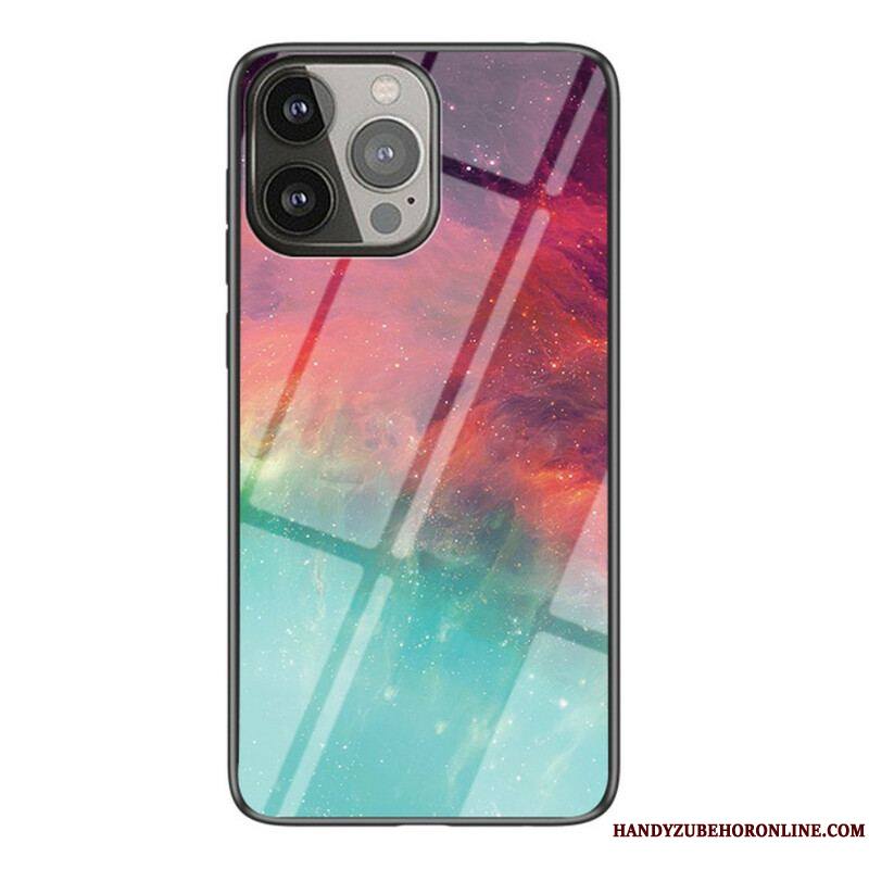 Coque iPhone 13 Pro Verre Trempé Starry Sky