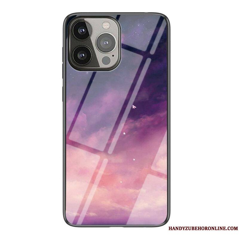 Coque iPhone 13 Pro Verre Trempé Starry Sky