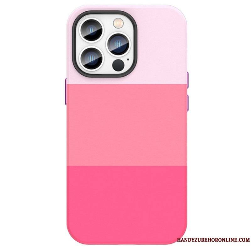 Coque iPhone 14 Bandes Colorées