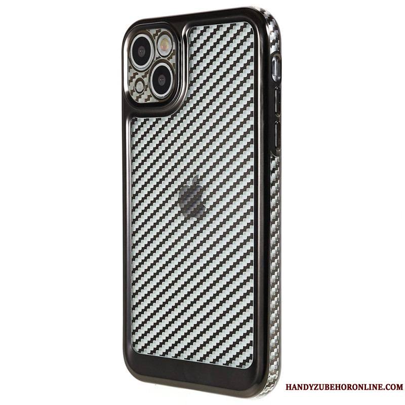 Coque iPhone 14 Fibre Carbone Stylée