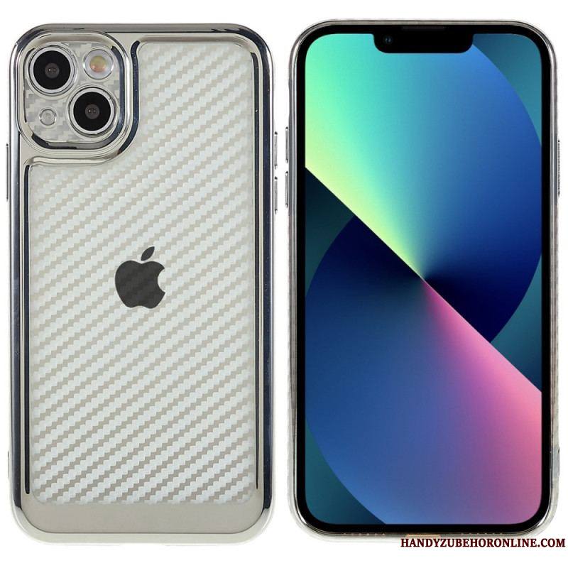 Coque iPhone 14 Fibre Carbone Stylée