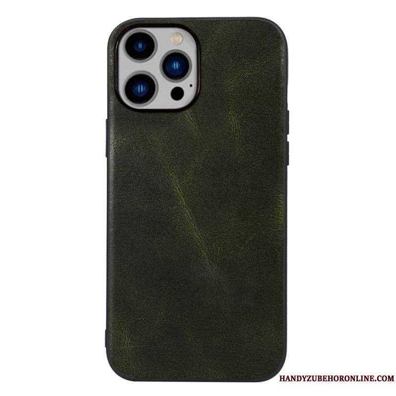 Coque iPhone 14 Plus Cuir Véritable