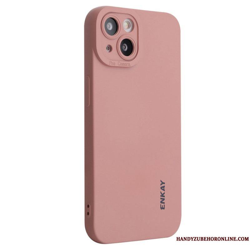 Coque iPhone 14 Plus Silicone Liquide ENKAY