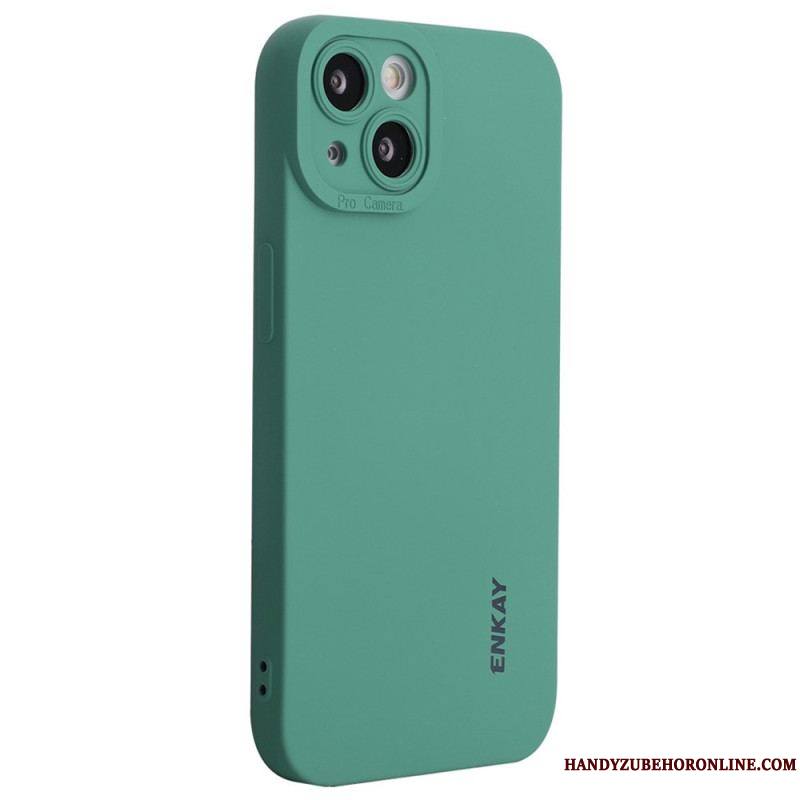 Coque iPhone 14 Plus Silicone Liquide ENKAY