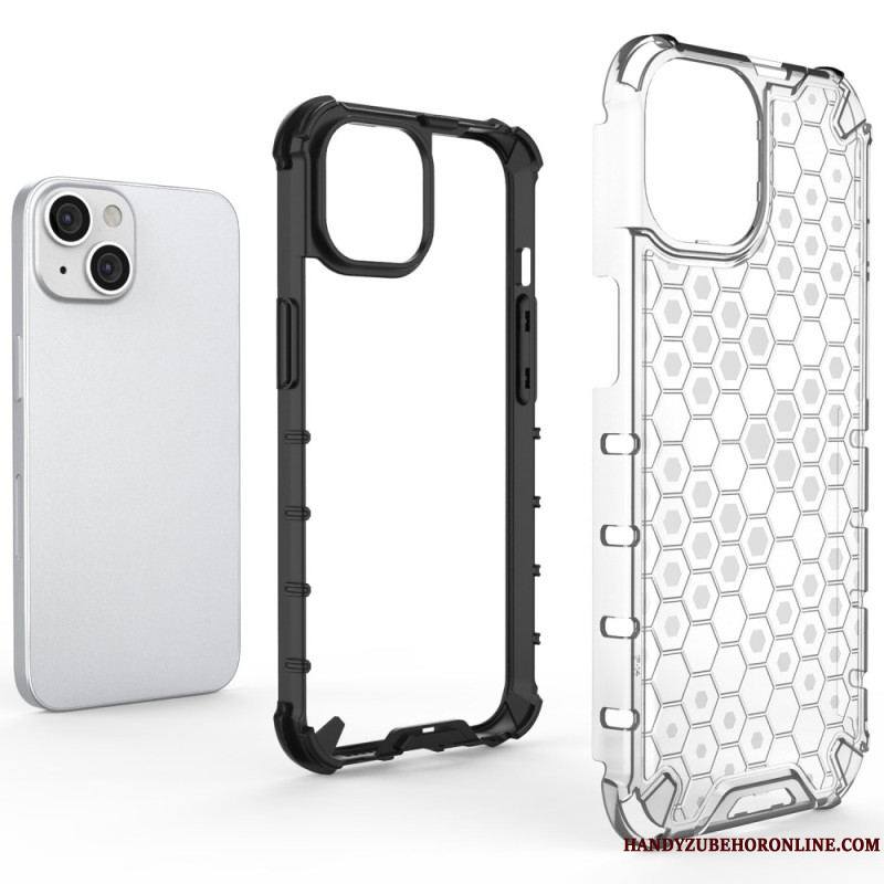 Coque iPhone 14 Plus Style Nid d'Abeille