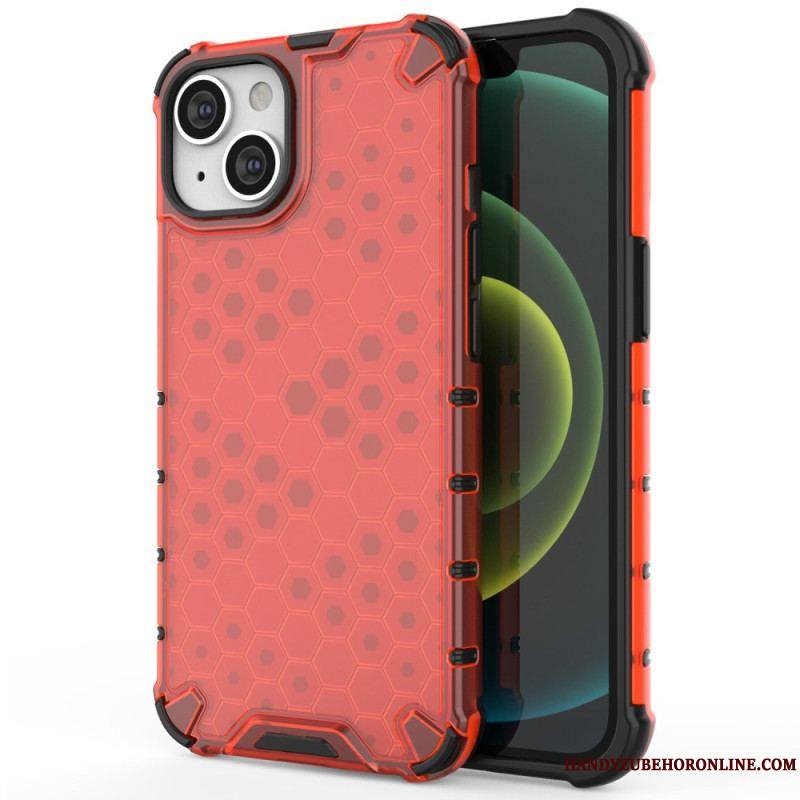 Coque iPhone 14 Plus Style Nid d'Abeille