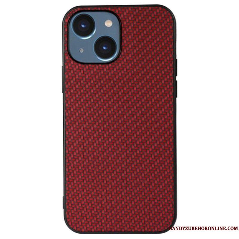 Coque iPhone 14 Plus Texture Fibre Carbone