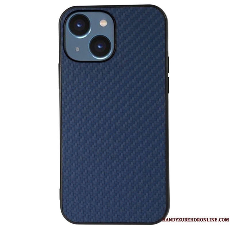 Coque iPhone 14 Plus Texture Fibre Carbone