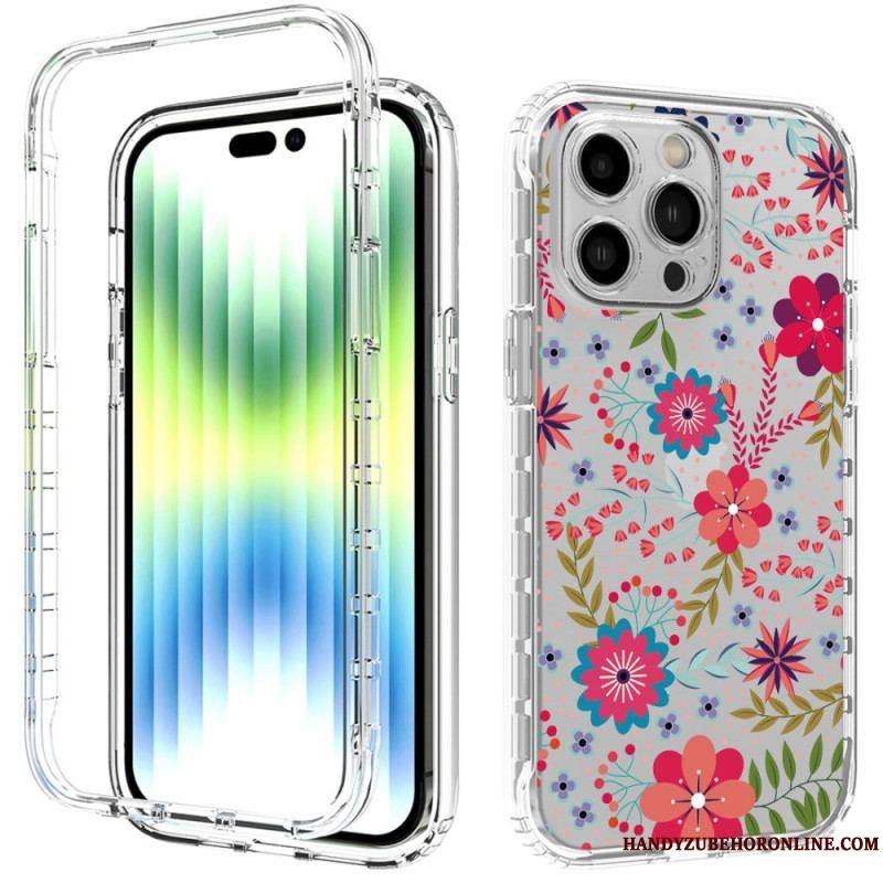 Coque iPhone 14 Pro Max Renforcée Florale