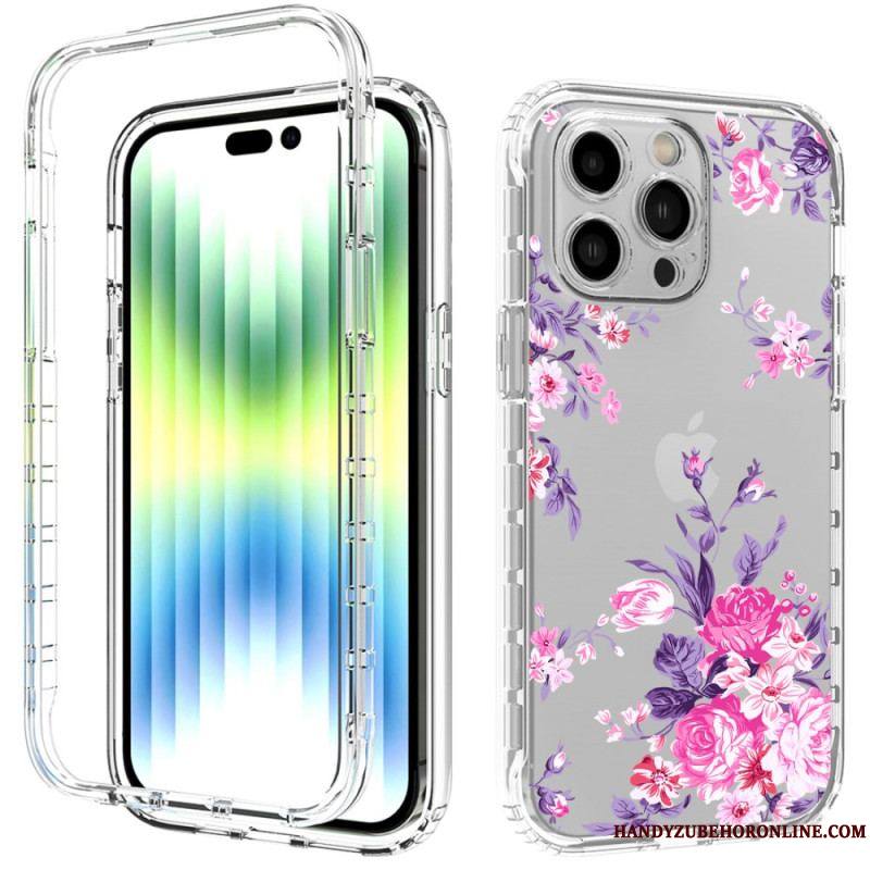 Coque iPhone 14 Pro Max Renforcée Florale