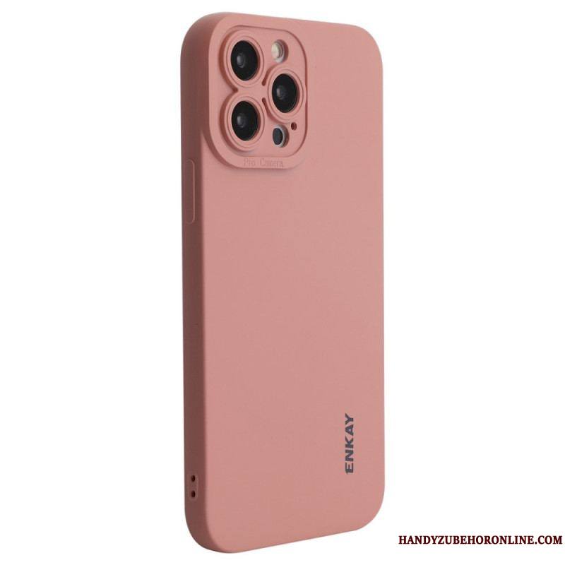 Coque iPhone 14 Pro Max Silicone Liquide ENKAY