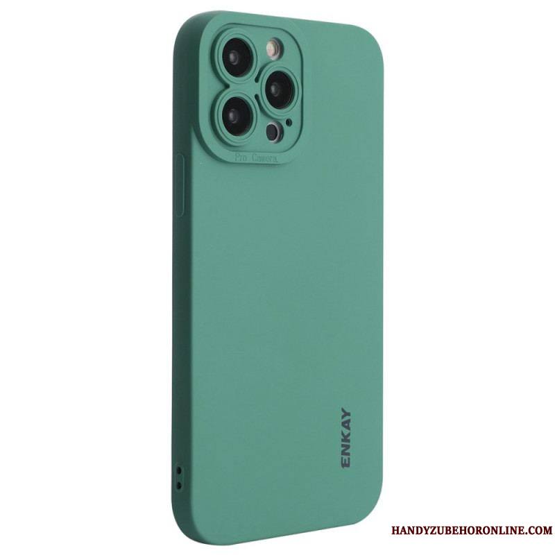 Coque iPhone 14 Pro Max Silicone Liquide ENKAY