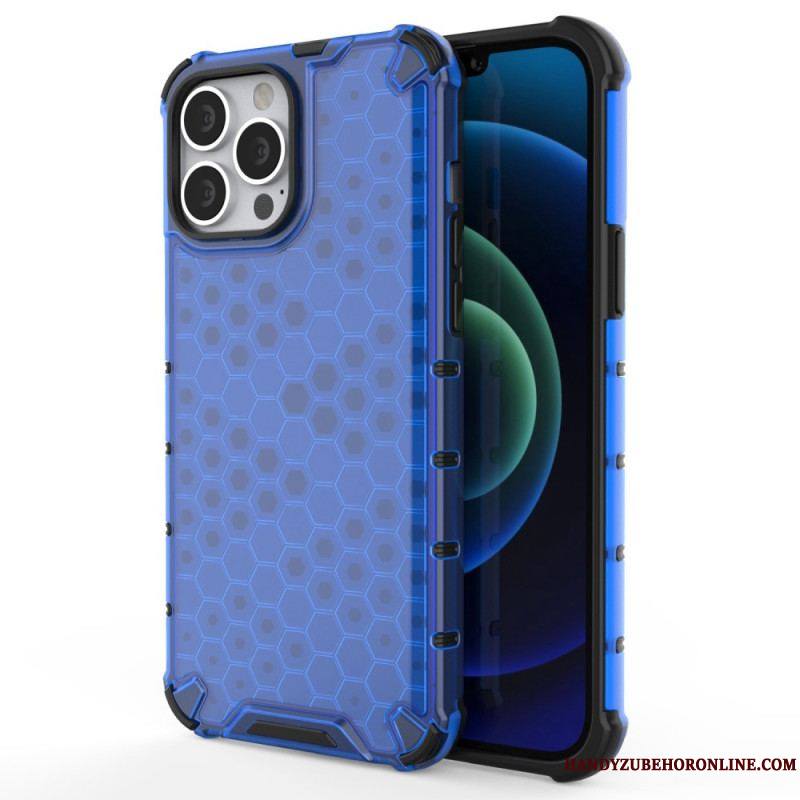 Coque iPhone 14 Pro Max Style Nid d'Abeille