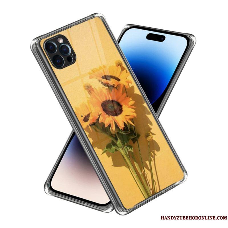 Coque iPhone 14 Pro Max Tournesols