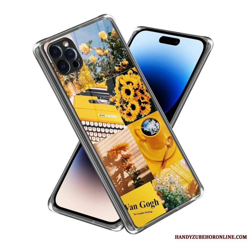 Coque iPhone 14 Pro Max Tournesols Intenses