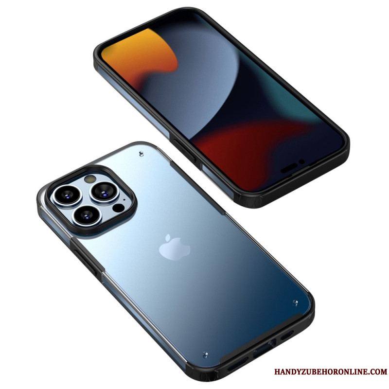 Coque iPhone 14 Pro Max Translucide Rebords Silicone