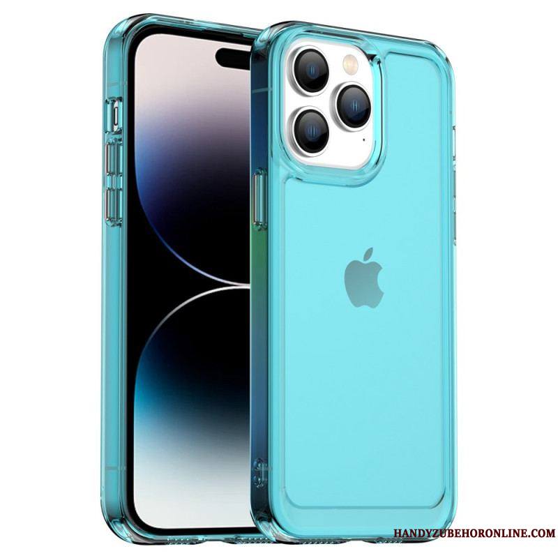 Coque iPhone 14 Pro Max Transparente Candy Series