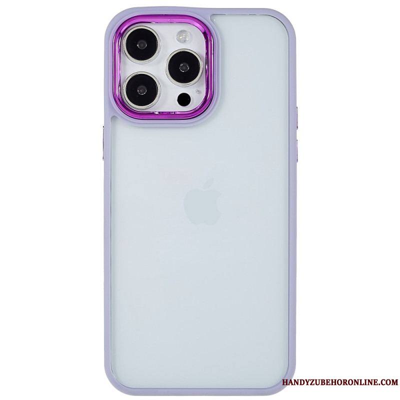 Coque iPhone 14 Pro Max Transparente Rebords Colorés