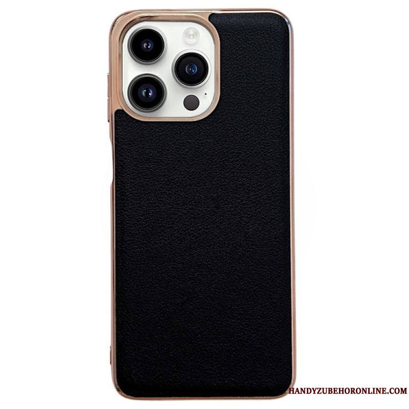 Coque iPhone 14 Pro Max Vrai Cuir