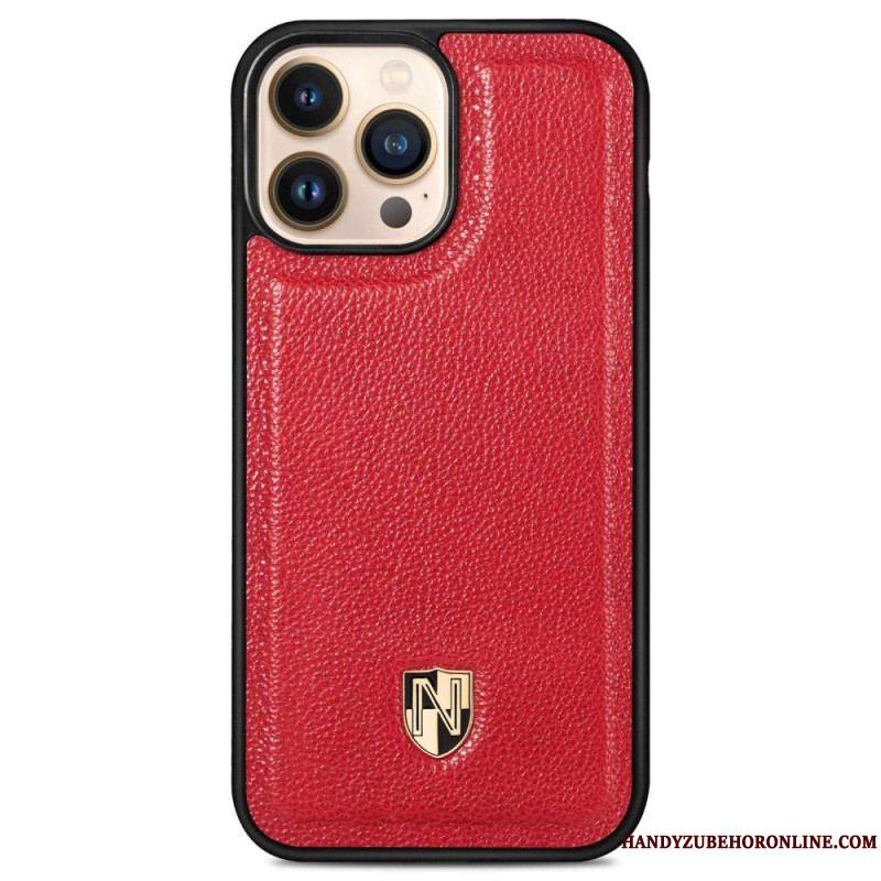 Coque iPhone 14 Pro Max Véritable Cuir CASENEO