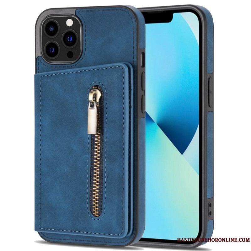 Coque iPhone 14 Pro Portefeuille Support Mains Libres