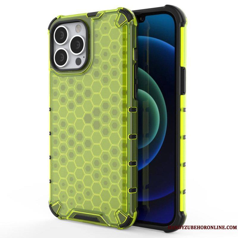 Coque iPhone 14 Pro Style Nid d'Abeille