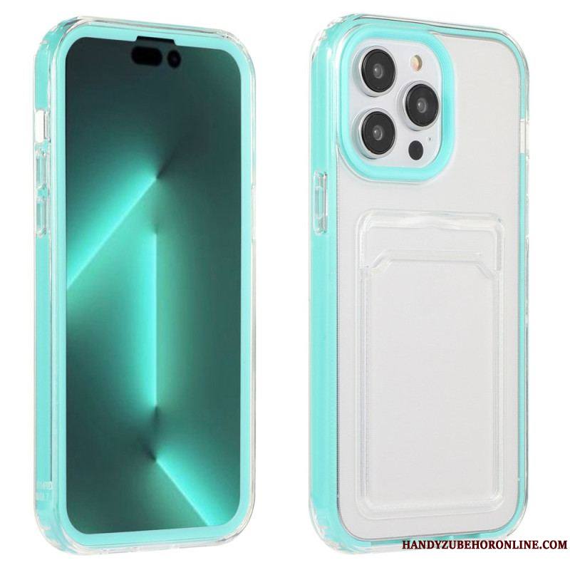 Coque iPhone 14 Pro Transparente Porte-Carte