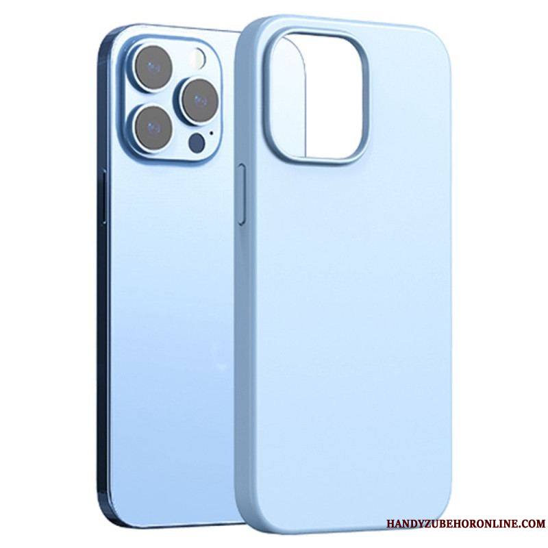 Coque iPhone 14 Silicone Luxe