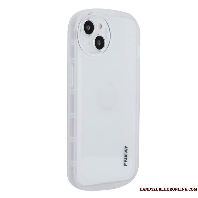 Coque iPhone 14 Silicone Mat Enkay