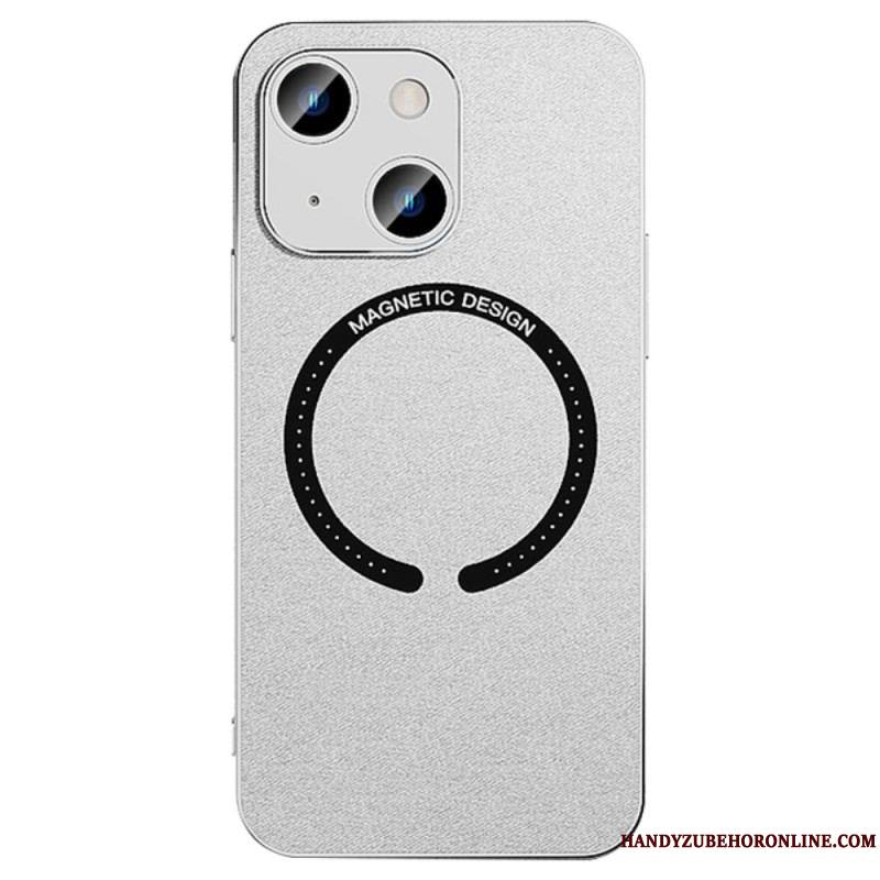 Coque iPhone 14 Simili Cuir Compatible Magsafe