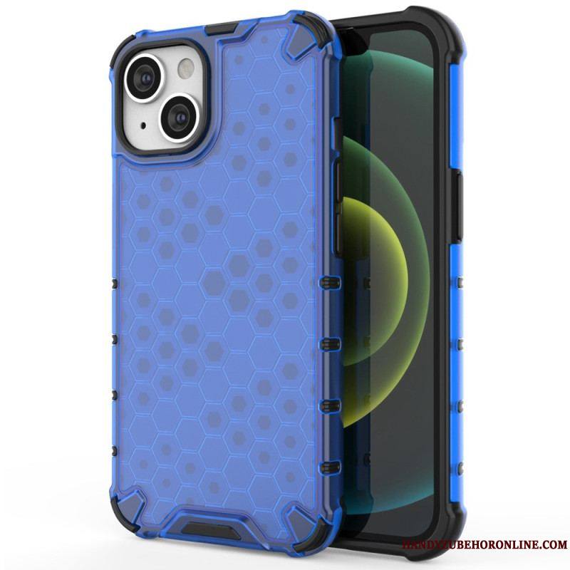 Coque iPhone 14 Style Nid d'Abeille