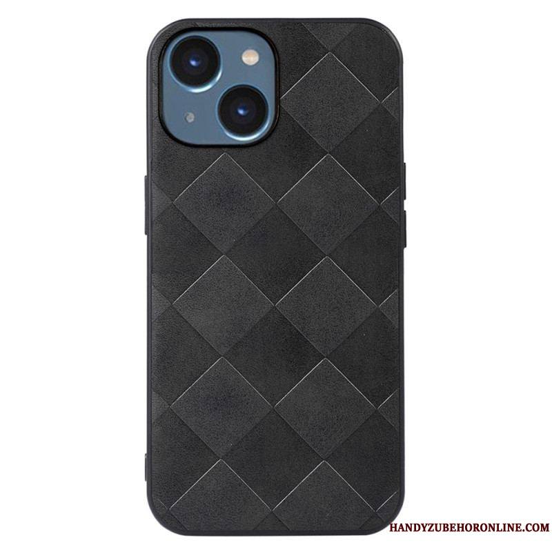 Coque iPhone 14 Texture Tissée