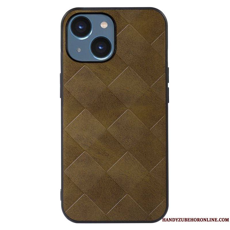 Coque iPhone 14 Texture Tissée