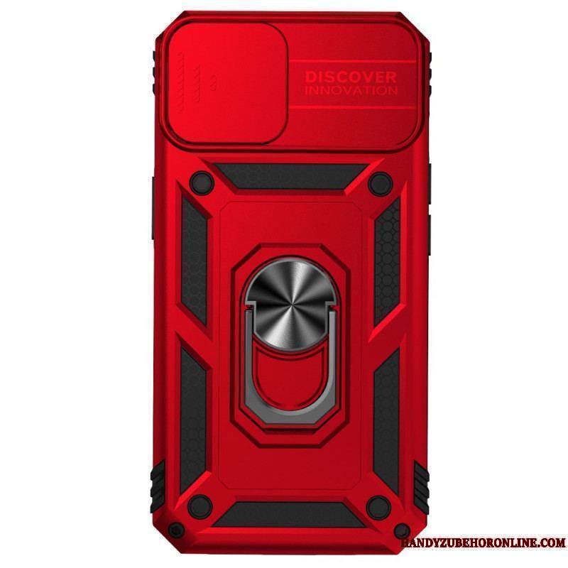 Coque iPhone 15 Anneau-Support et Protecteur Lentilles