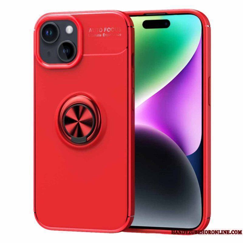 Coque iPhone 15 Plus Anneau Rotatif