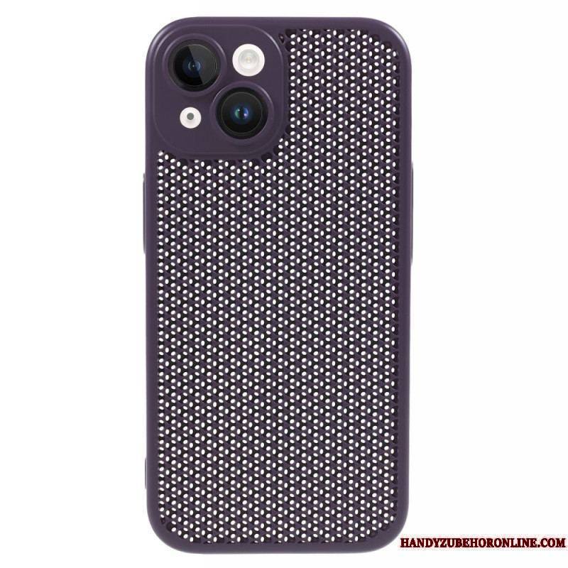 Coque iPhone 15 Plus Nid d'Abeille avec Protecteur Appareil Photo