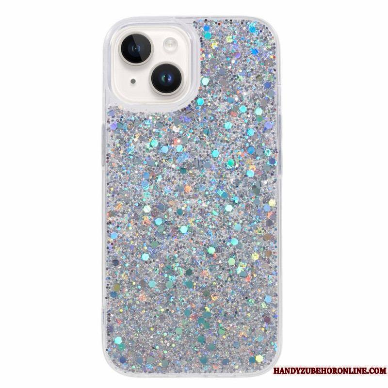 Coque iPhone 15 Plus Paillettes