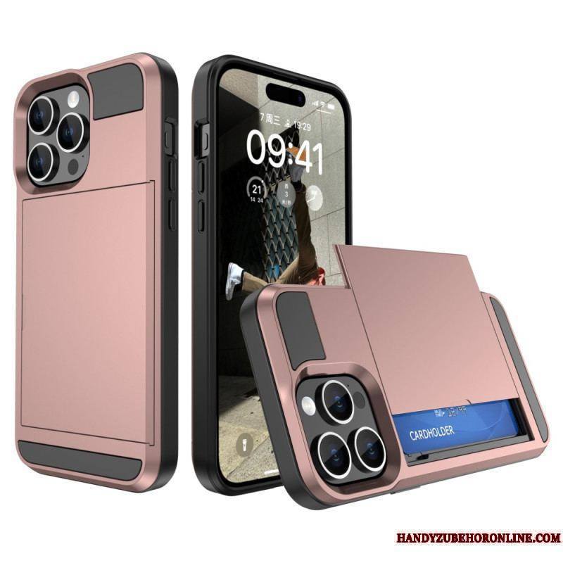 Coque iPhone 15 Plus Porte-Carte à Glissière