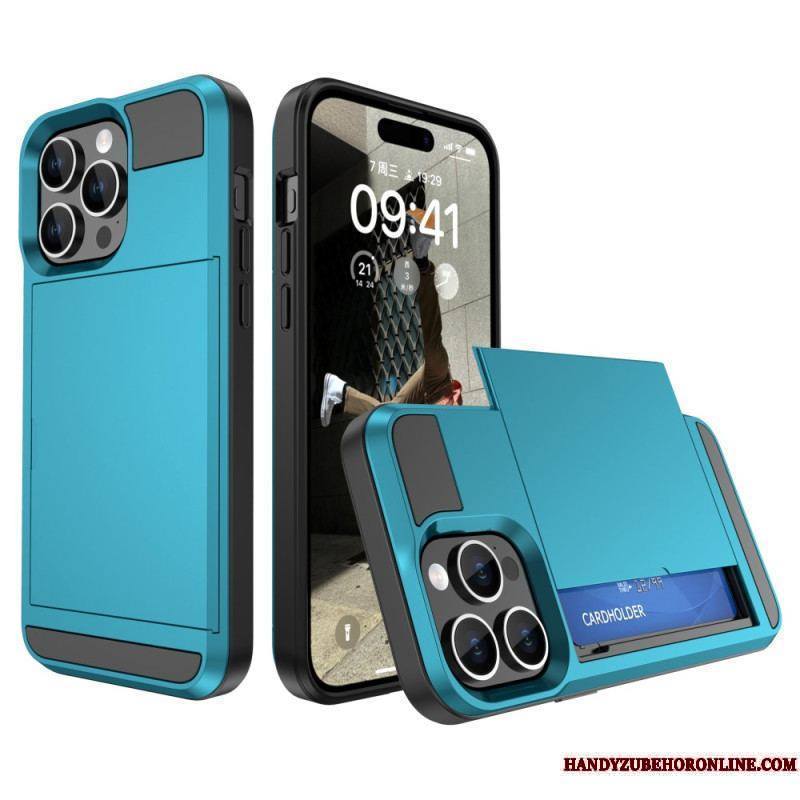 Coque iPhone 15 Plus Porte-Carte à Glissière