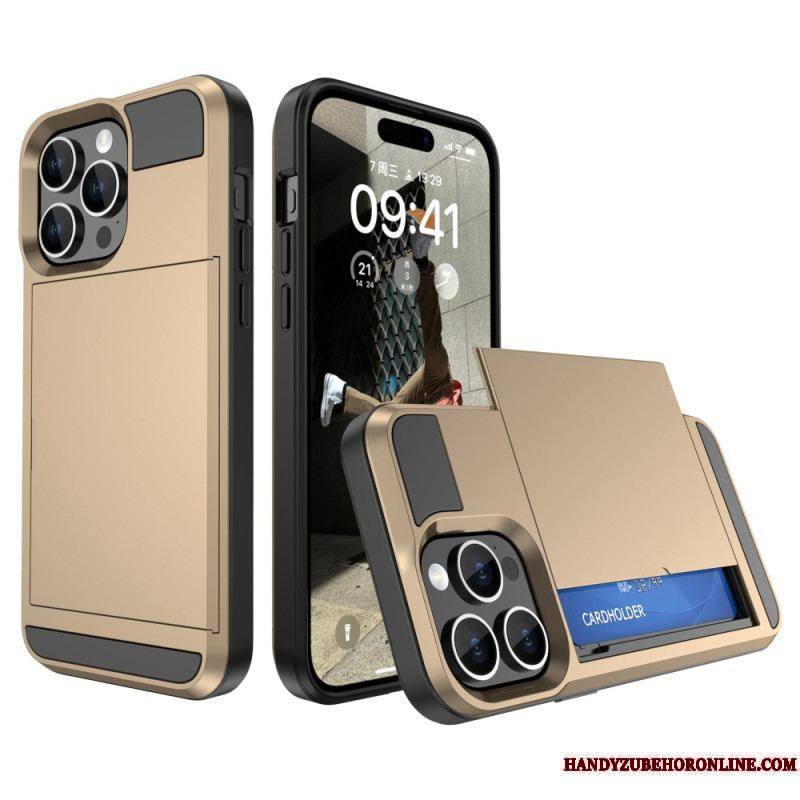 Coque iPhone 15 Plus Porte-Carte à Glissière