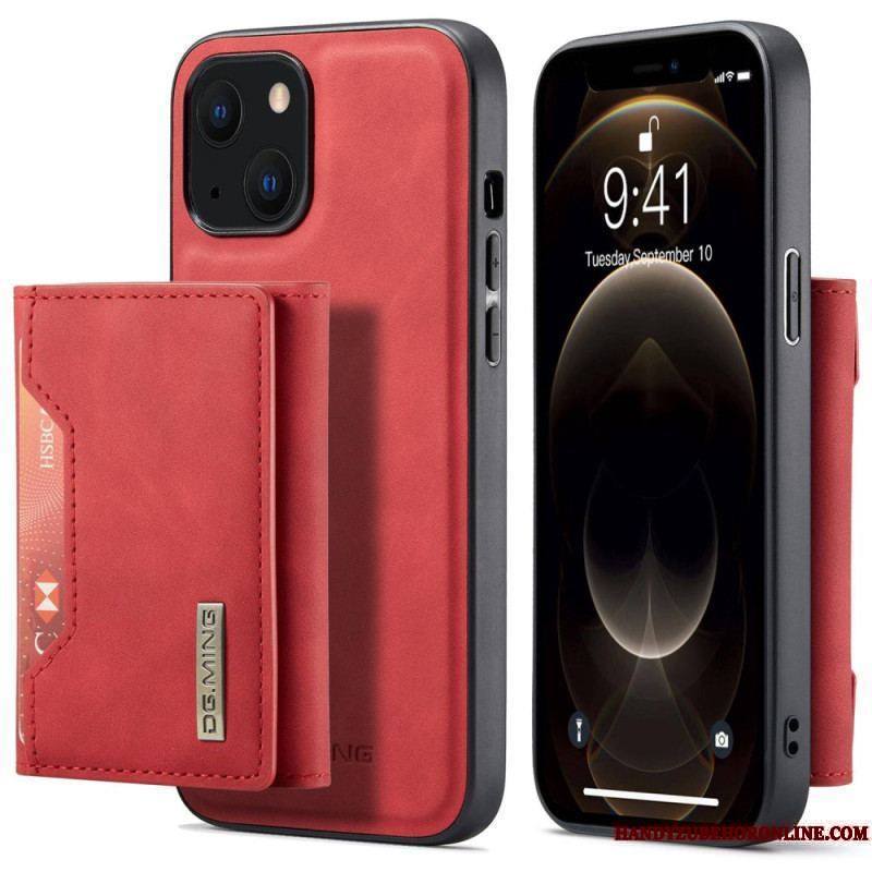 Coque iPhone 15 Plus Porte-Cartes Détachable DG.MING