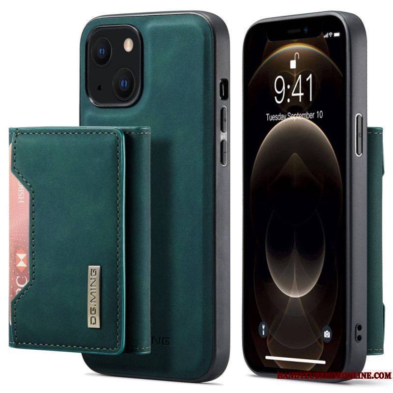 Coque iPhone 15 Plus Porte-Cartes Détachable DG.MING