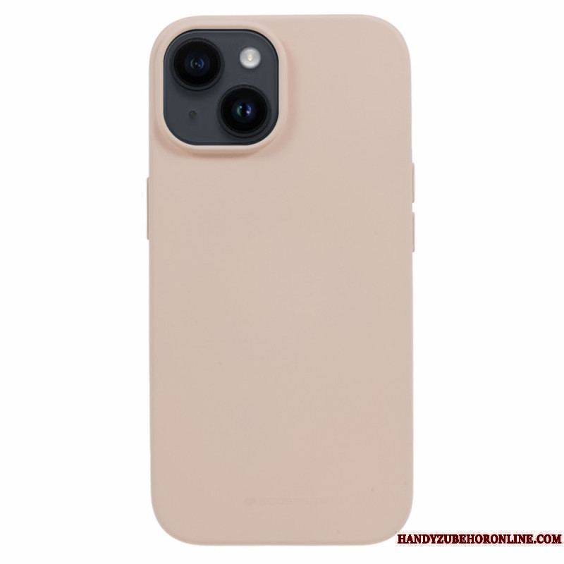 Coque iPhone 15 Plus Soft Feeling Mercury Goospery