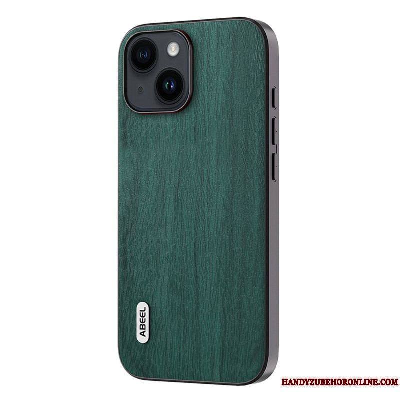 Coque iPhone 15 Plus Stylée Bois ABEEL