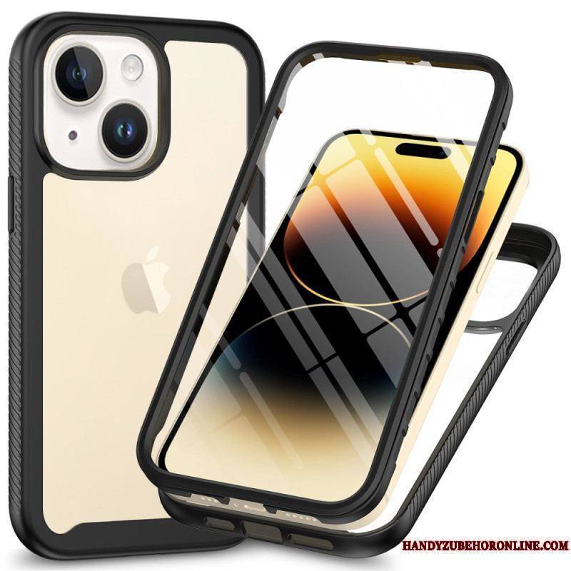 Coque iPhone 15 Plus Transparente avec Film pour Écran