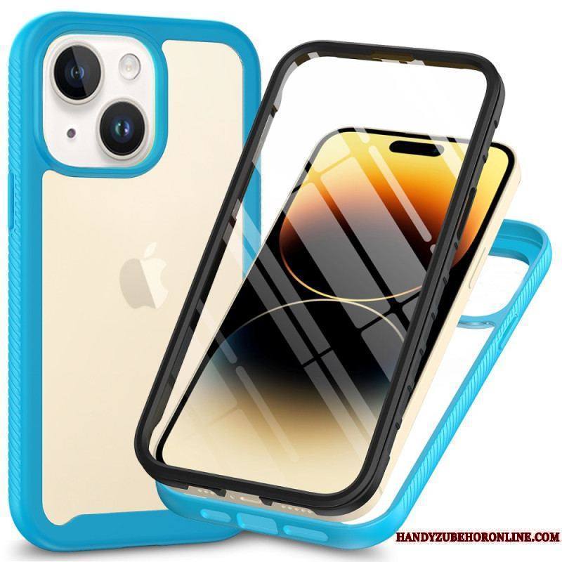 Coque iPhone 15 Plus Transparente avec Film pour Écran